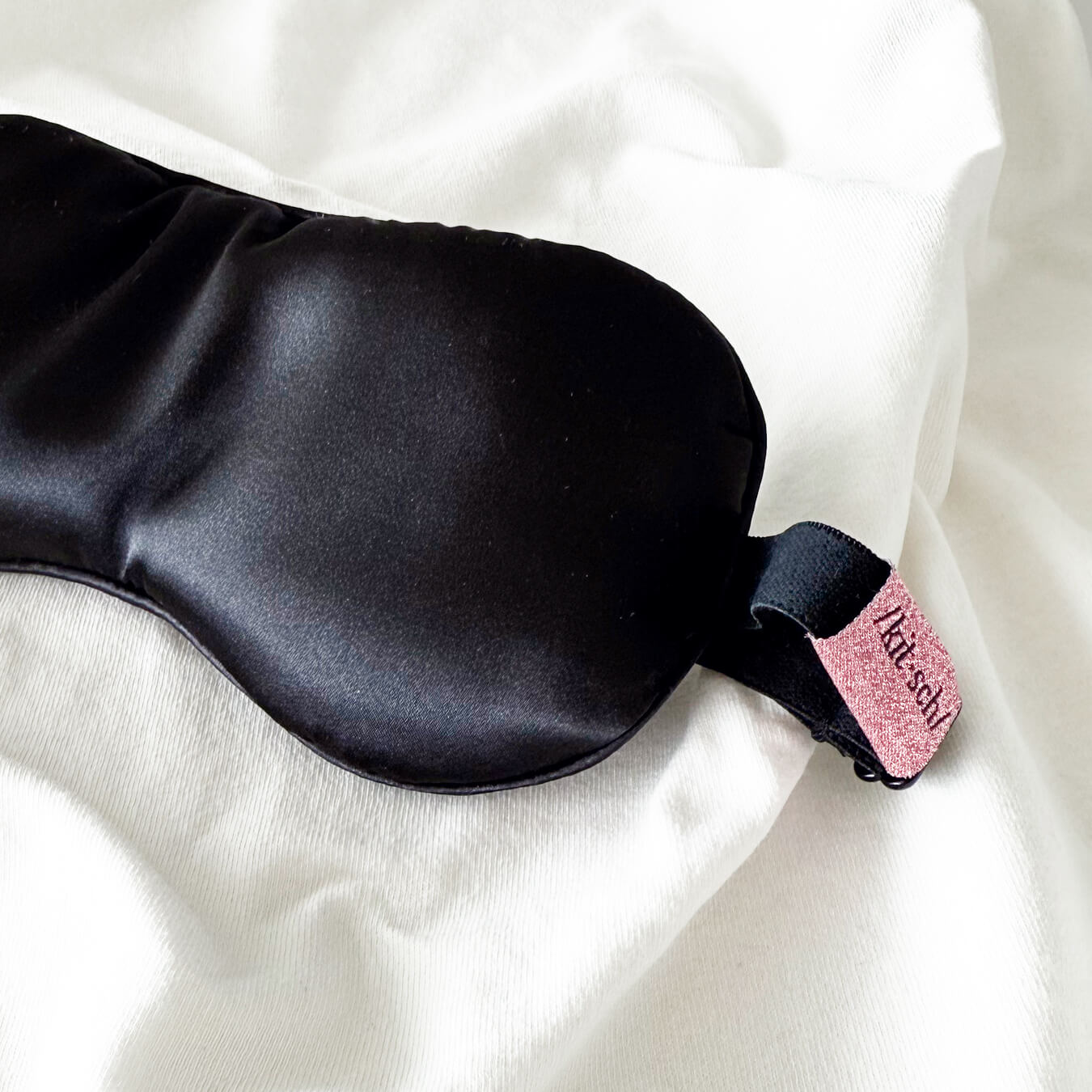 Lavender Weighted Satin Eye Mask | For Restful Sleep