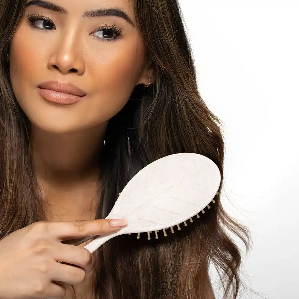 Detangling Hair Brush | Wooden Bristles