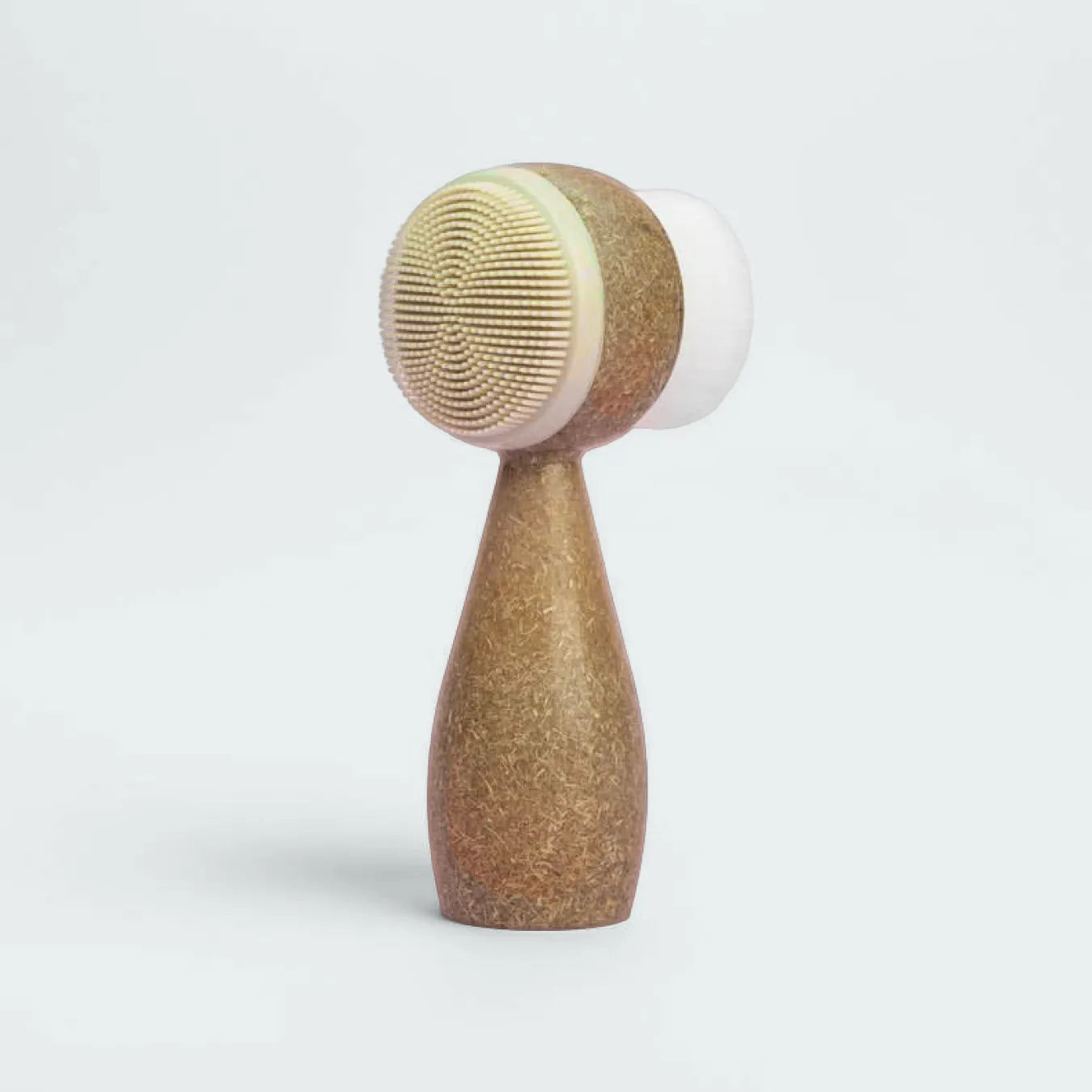 2-Sided Face Cleansing Brush | Coir Handle