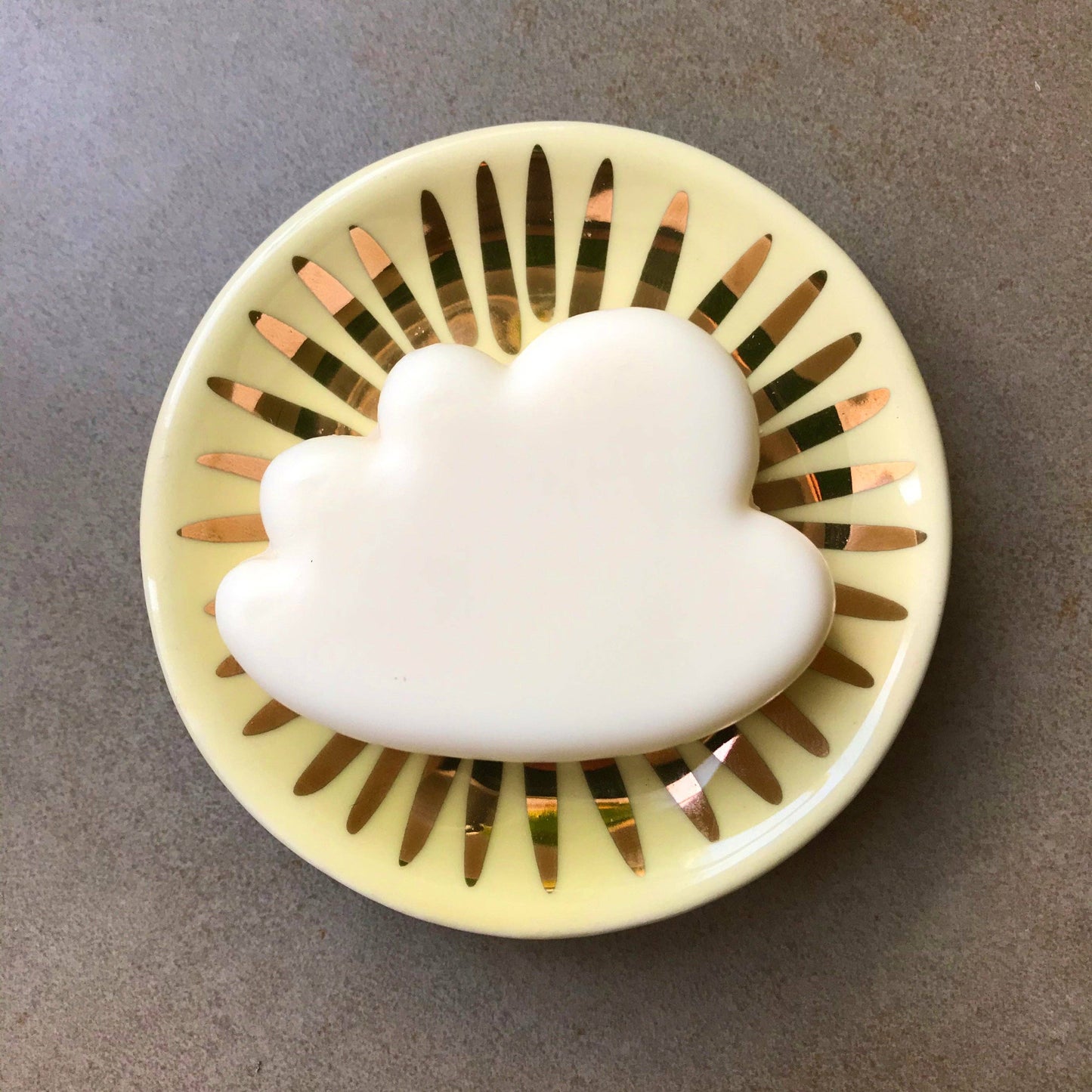 White Little Clouds Soap Set