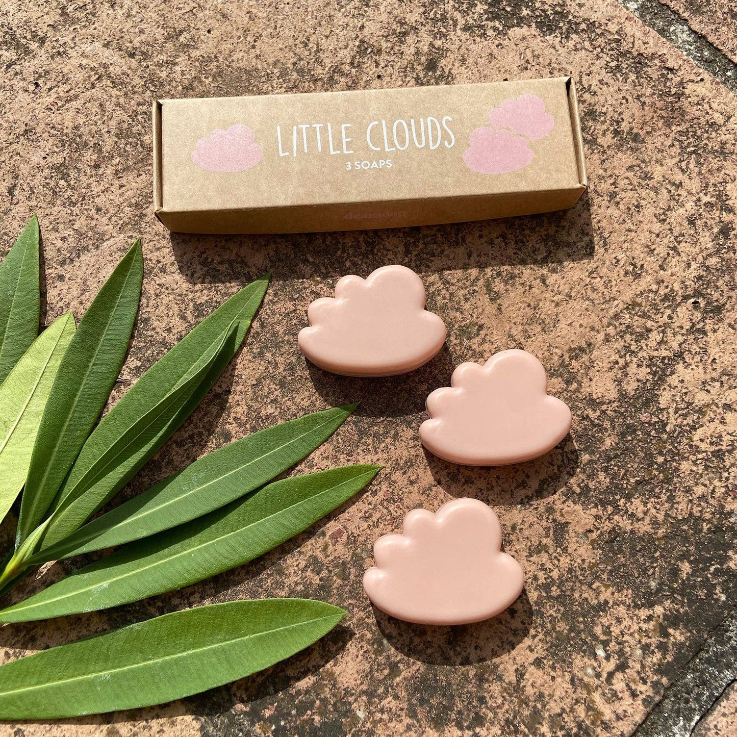 Rose Little Clouds Soap Set
