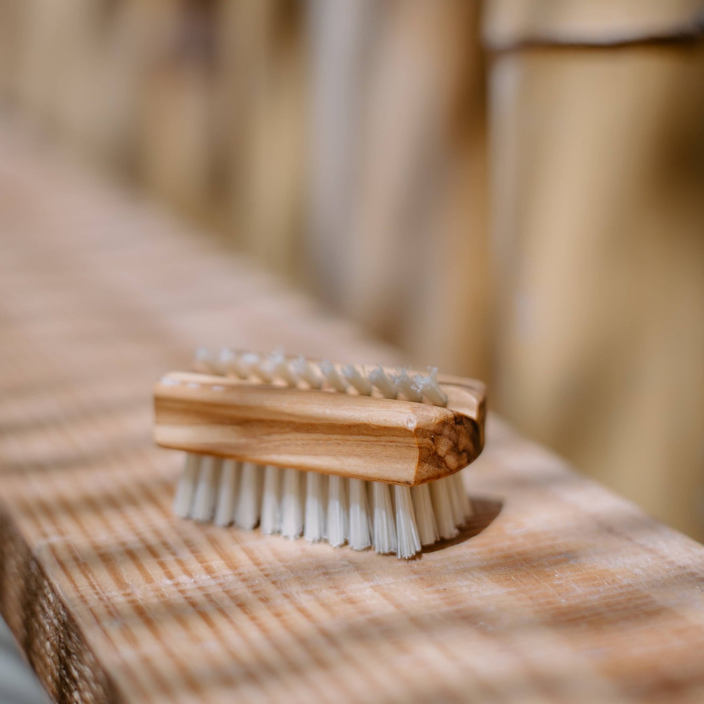 Nail Brush | Olive Wood