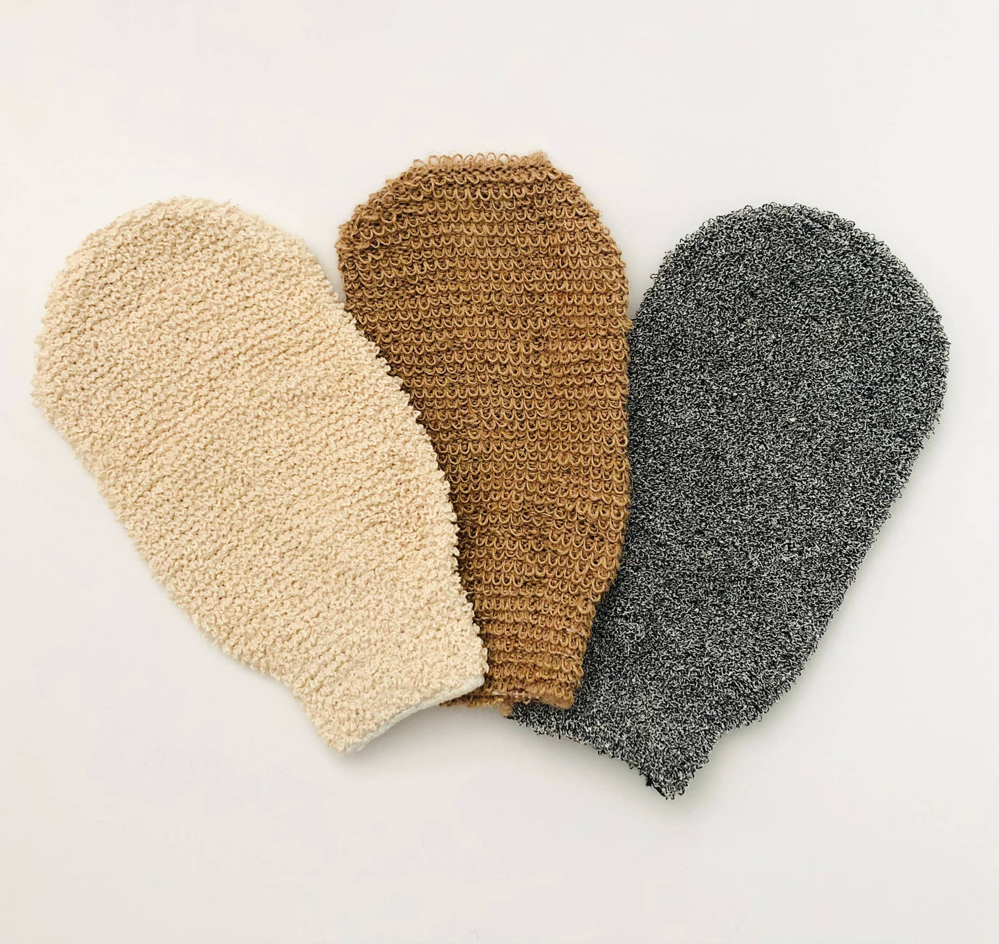 Hemp Fiber Body Scrubber Glove | Gentle Exfoliation