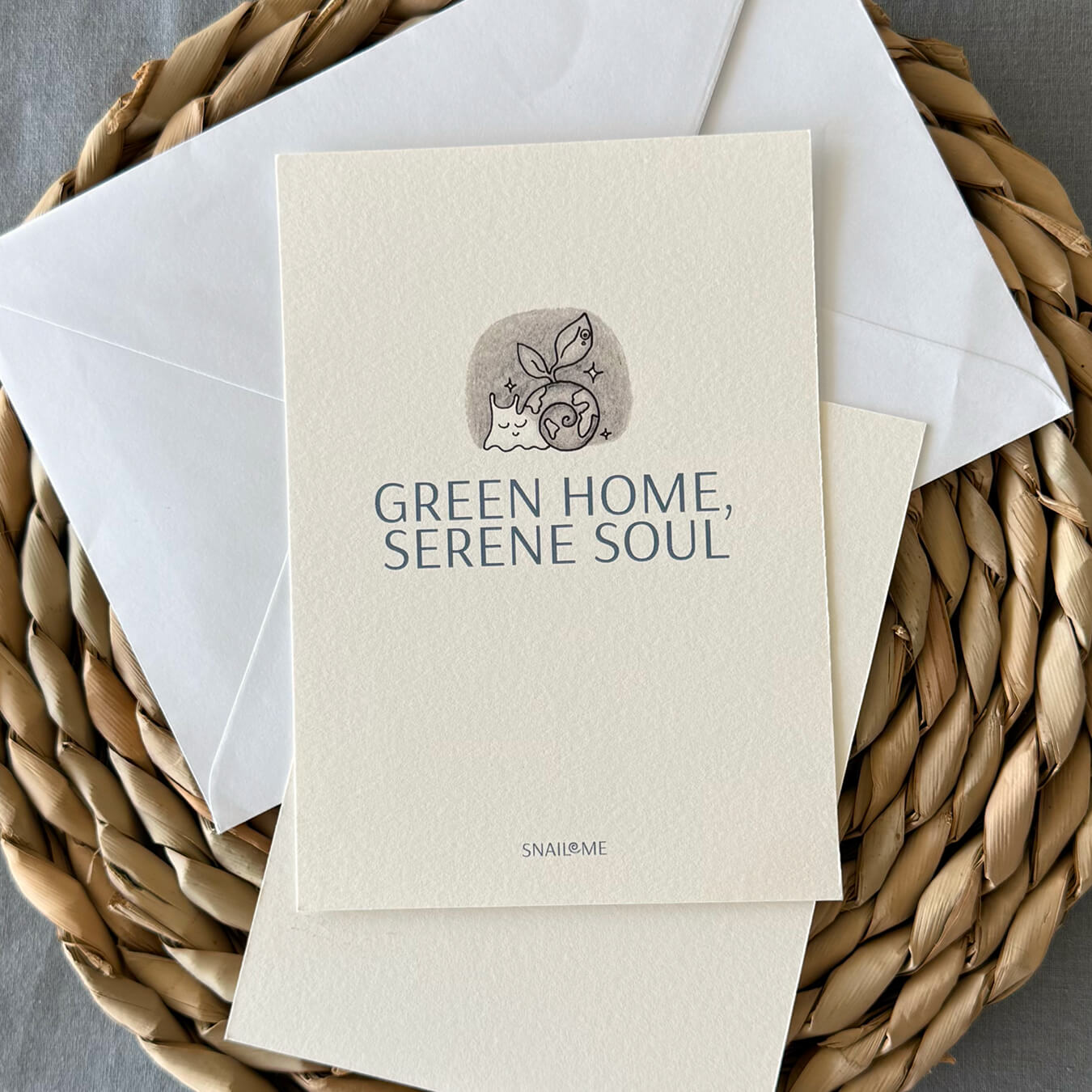 Postcard | Green Home, Serene Soul