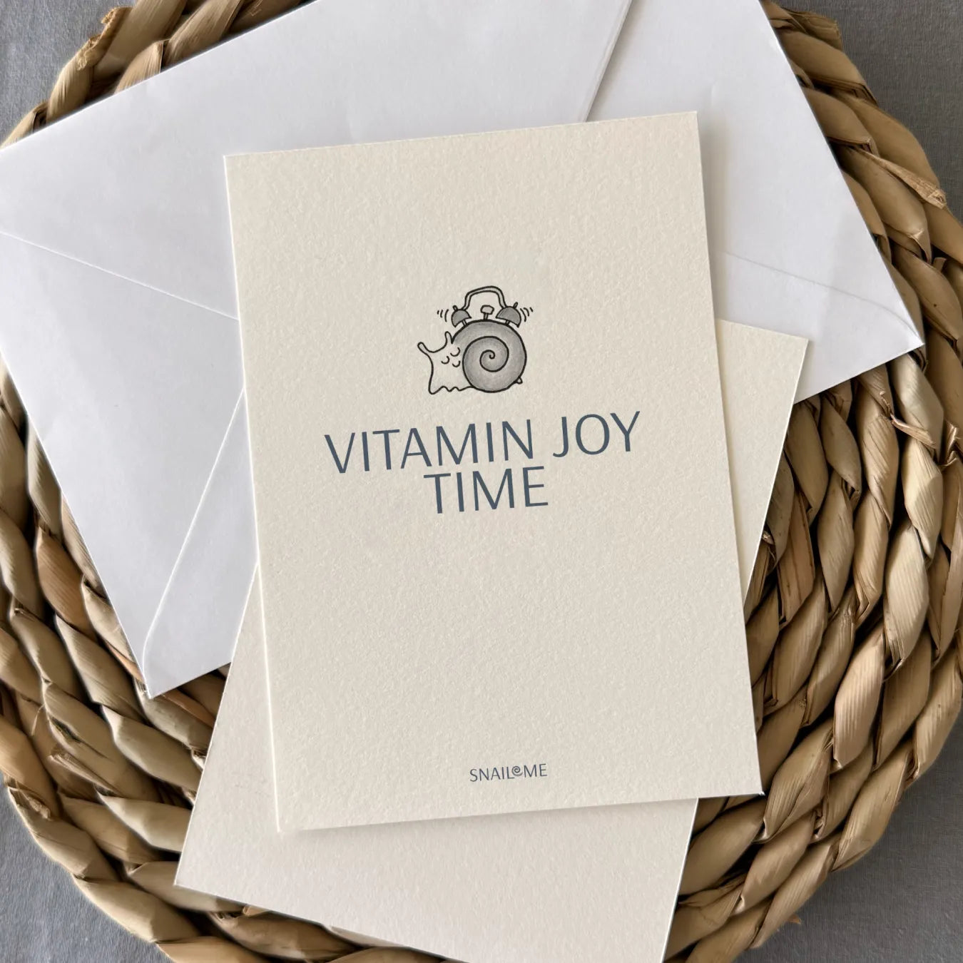Vitamin Joy Time Postcard