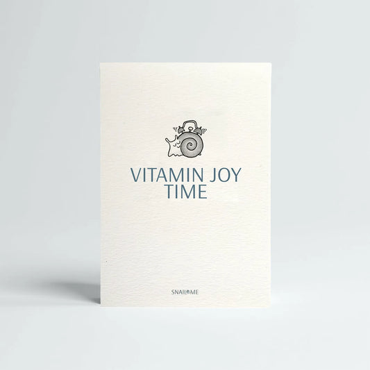 Vitamin Joy Time Postcard