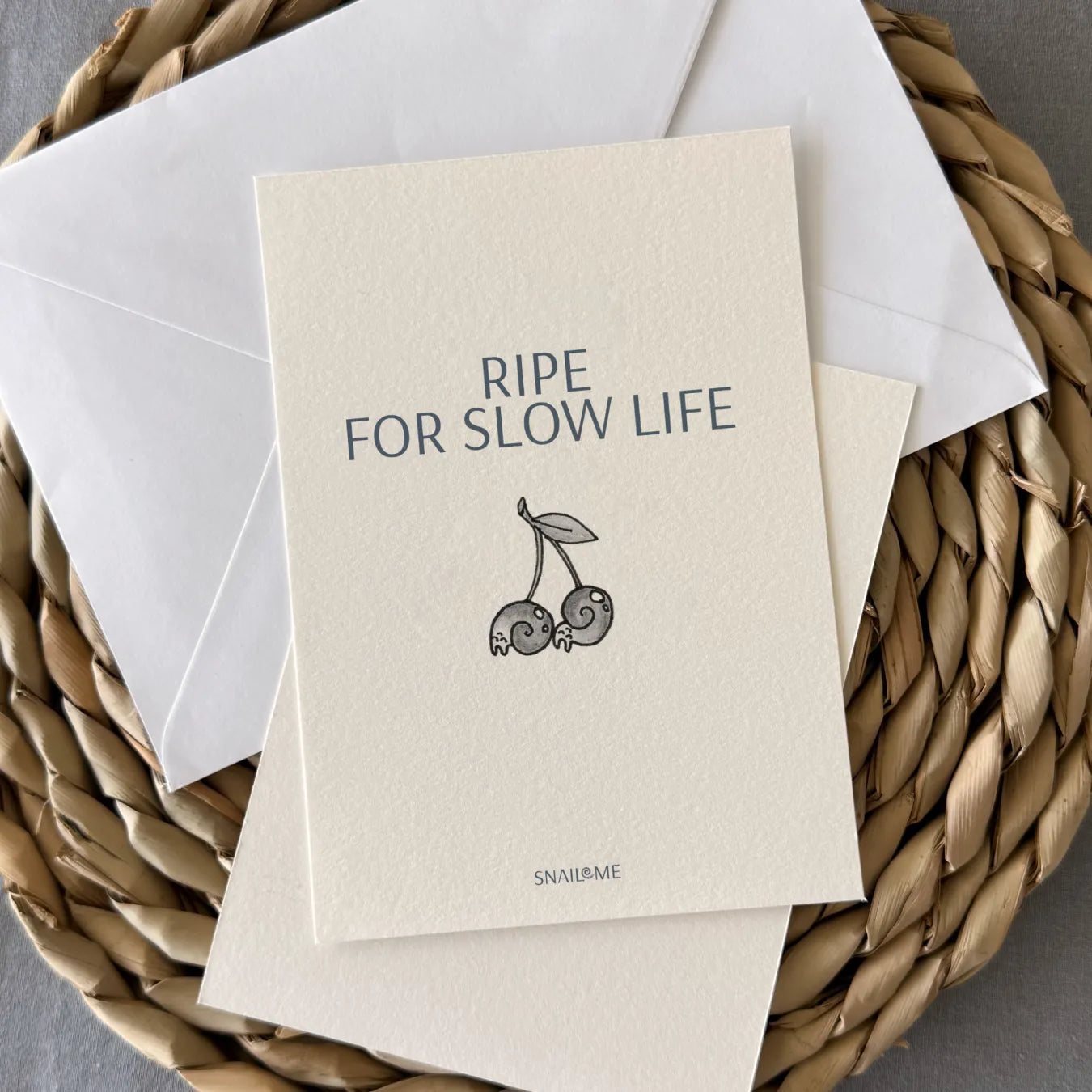 Ripe for Slow Life Postcard