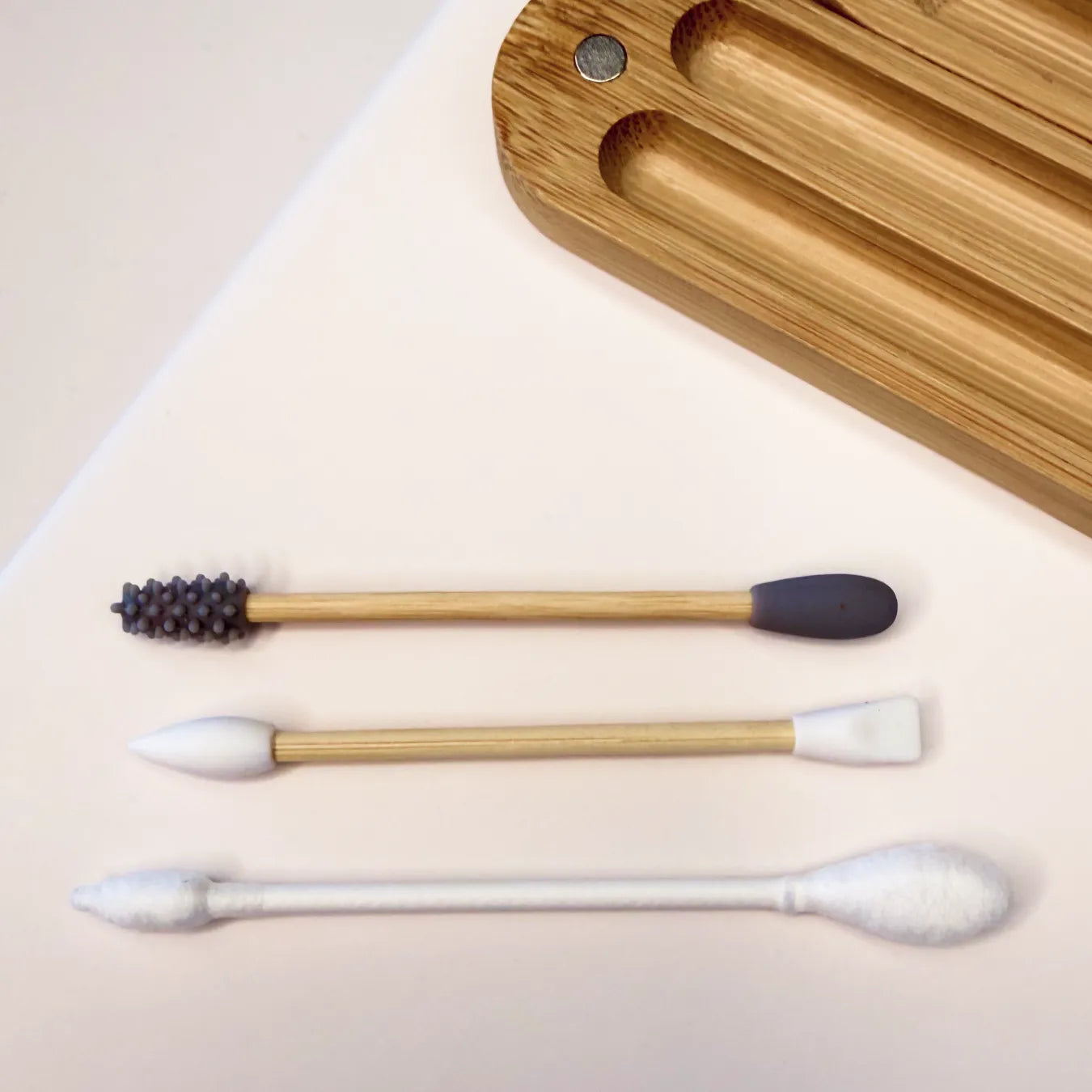 Bamboo Silicone Cosmetic Sticks