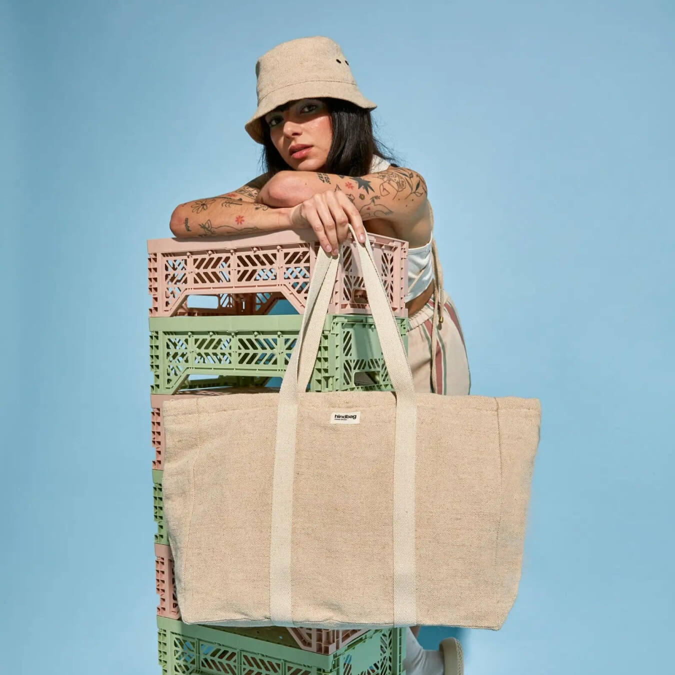 Jean Weekend Bag | Jute