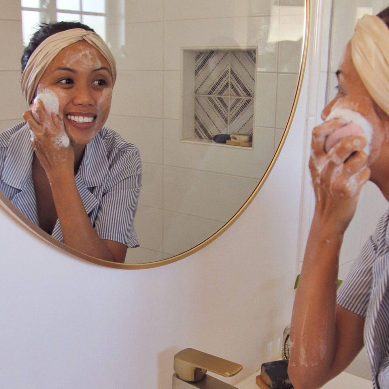 Konjac Facial Sponge | Red Clay