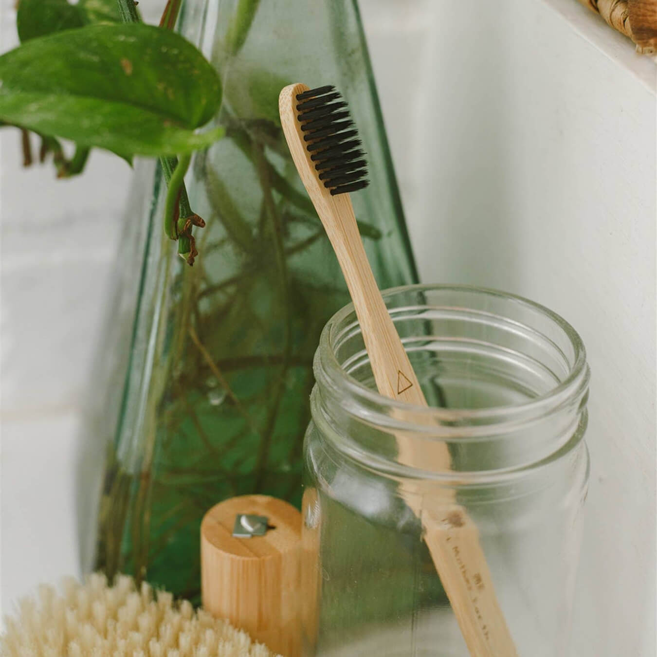 Bamboo Charcoal Toothbrush | Compostable & Zero Waste
