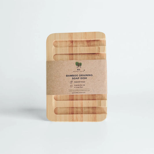 Bamboo Draining Soap Dish | Sustainable & Minimal