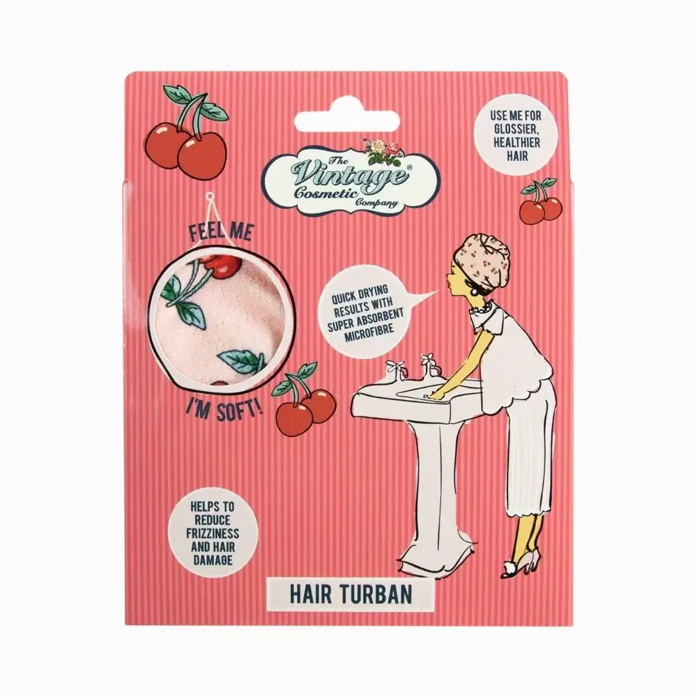Hair Turban | Cherry