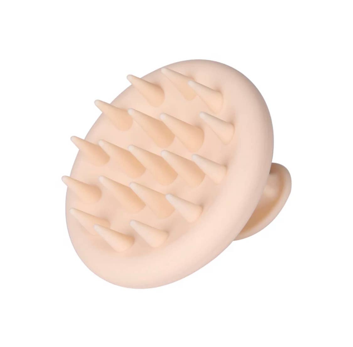 Silicone Scalp Massager | Pale peach