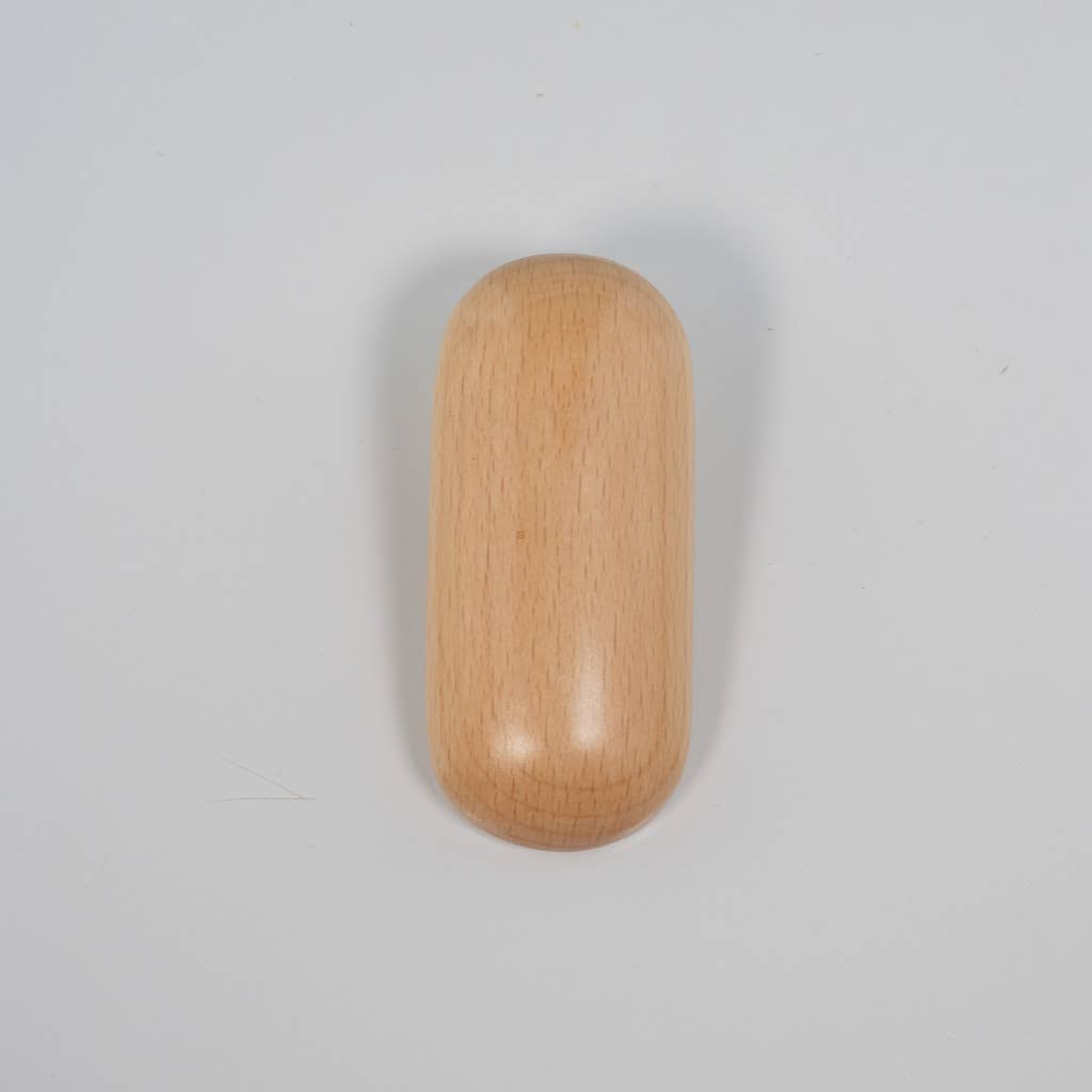 Wooden Facial Dry Brush | Goat Hair Bristles